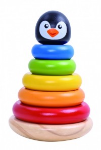 Ξύλινος Πιγκουίνος Πυραμίδα