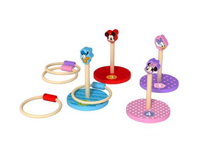 Ξύλινο Παιχνίδι με Κρίκους Ήρωες της Disney