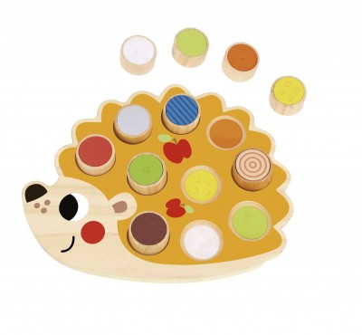 Ξύλινος Σκαντζόχοιρος Αφής & Αντίληψης