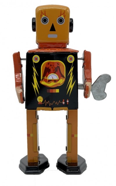 Volcanobot Κουρδιστό Ρομπότ