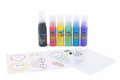 Σετ Χρωμάτων Ζωγραφικής σε Παράθυρο