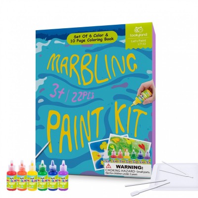 Σετ Μαρμαρογραφίας Marbling 6 Χρώματα