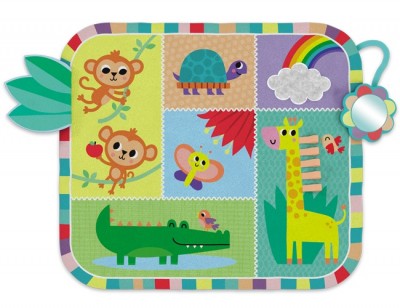  Kids Hits Βρεφικό Χαλάκι Δραστηριοτήτων Διπλής Όψης για 3+ μηνών