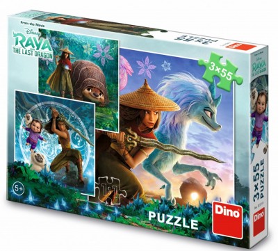 Η Ράγια & Οι Φίλοι της 3x55 Τεμ. Παζλ Dino