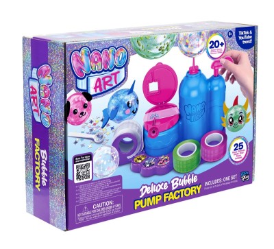 Nano Art - Deluxe Bubble Pump Factory Σετ με αντλία αέρα